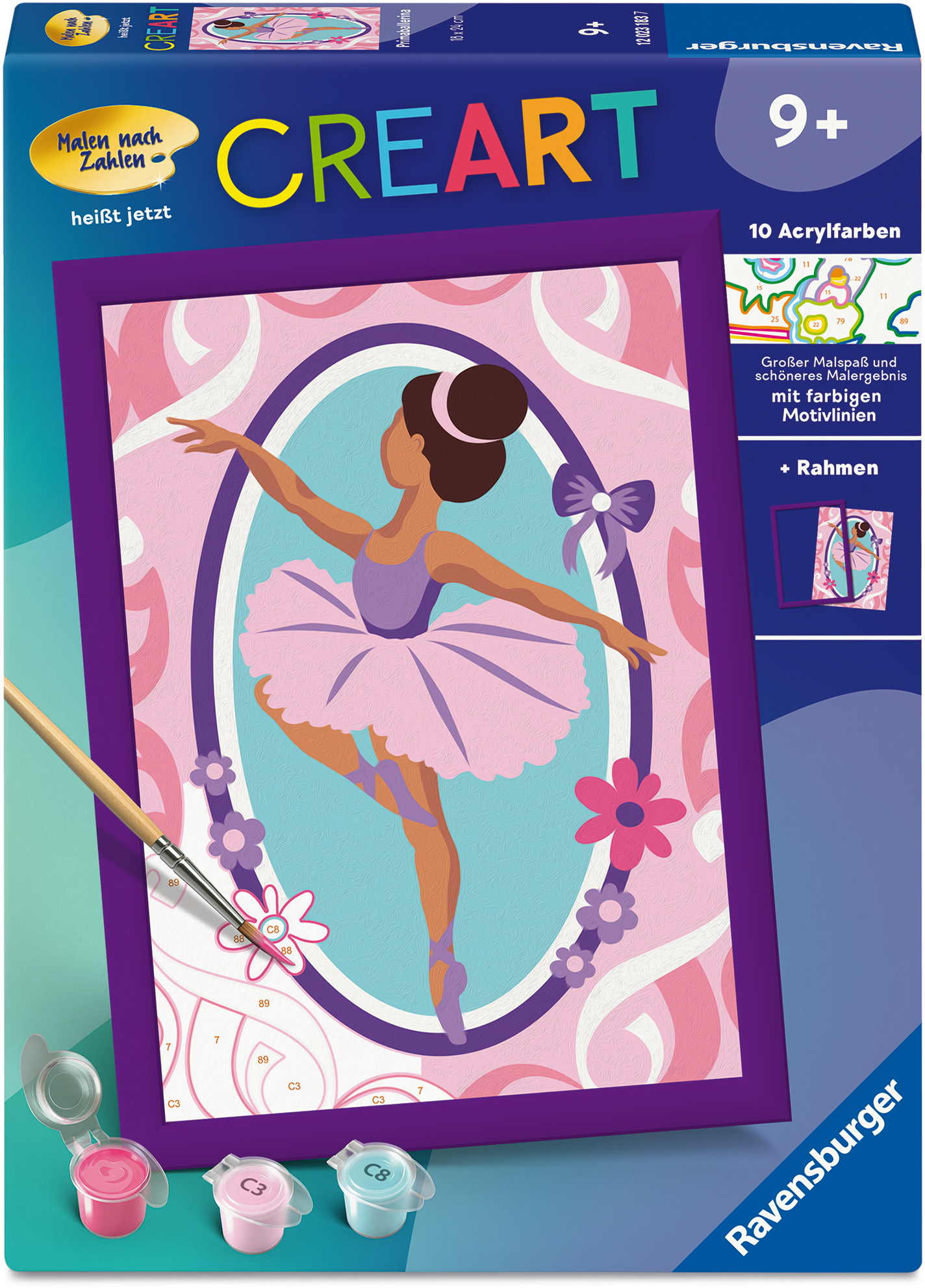 Ravensburger Malen nach Zahlen CREART Serie D Primaballerina 12023183