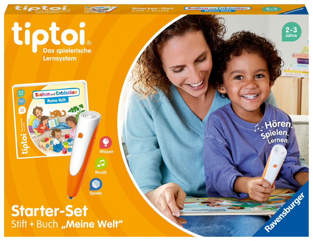 Ravensburger tiptoi Starter-Set Stift und Bilderbuch Meine Welt 00112