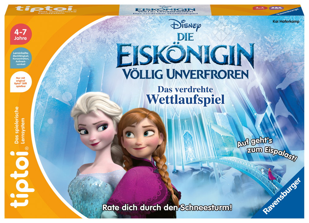 Ravensburger tiptoi Lernspiel Disney Die Eiskönigin völlig unverfroren 00116