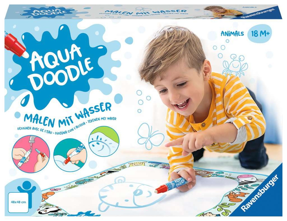 Ravensburger ministeps Aqua Doodle Animals 04565