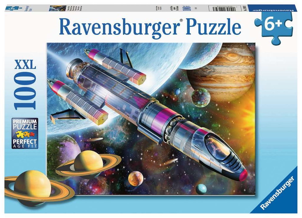 100 Teile Ravensburger Kinder Puzzle XXL Mission im Weltall 12939