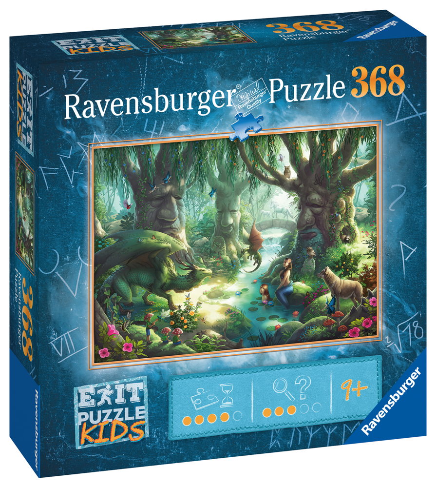 368 Teile Ravensburger Puzzle Exit Kids Der magische Wald 12955