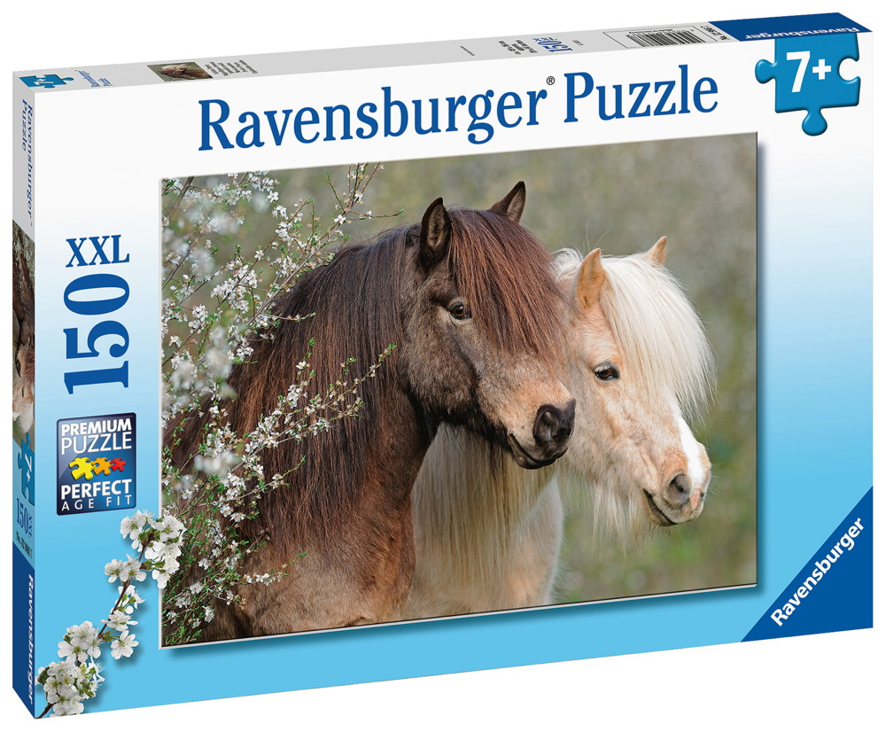 150 Teile Ravensburger Kinder Puzzle XXL Schöne Pferde 12986