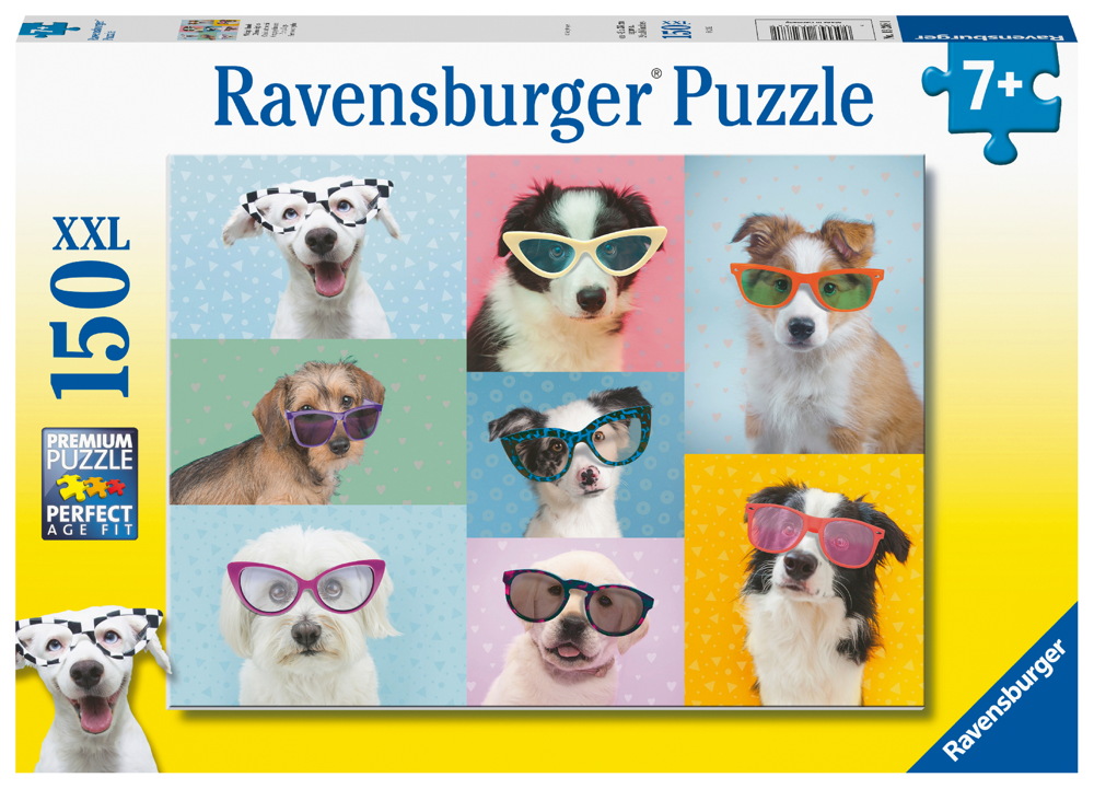 150 Teile Ravensburger Kinder Puzzle XXL Witzige Hunde 13288