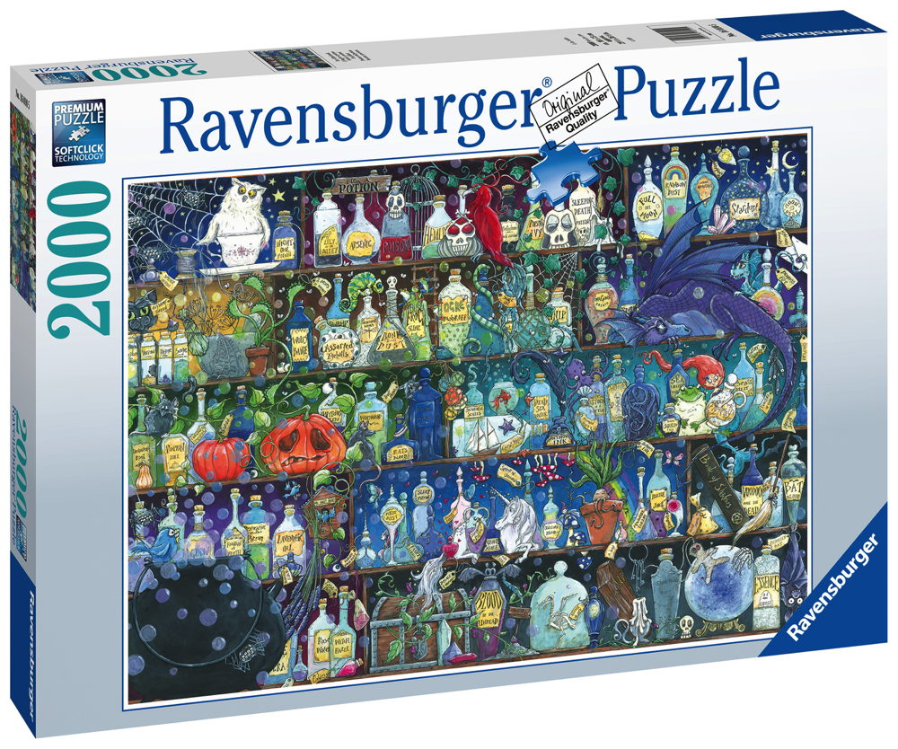 2000 Teile Ravensburger Puzzle Der Giftschrank 16010