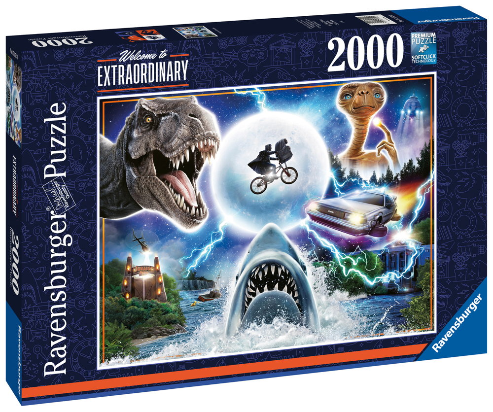 2000 Teile Ravensburger Puzzle Universals Filmklassiker 17152