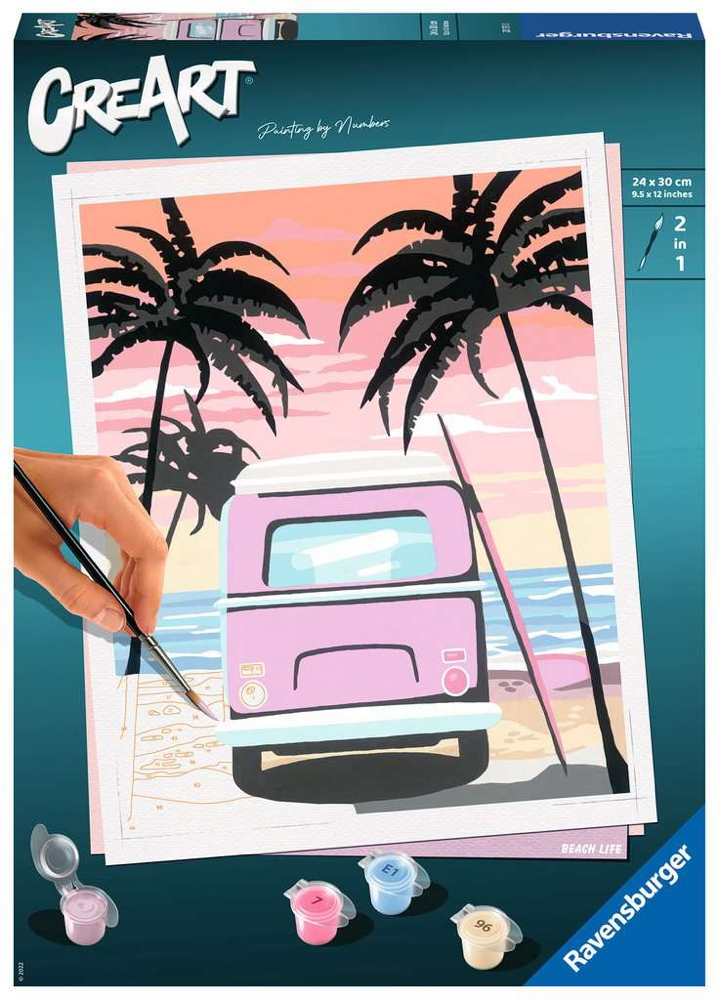Ravensburger Malen nach Zahlen CREART Trend Serie C Beach Life 20131