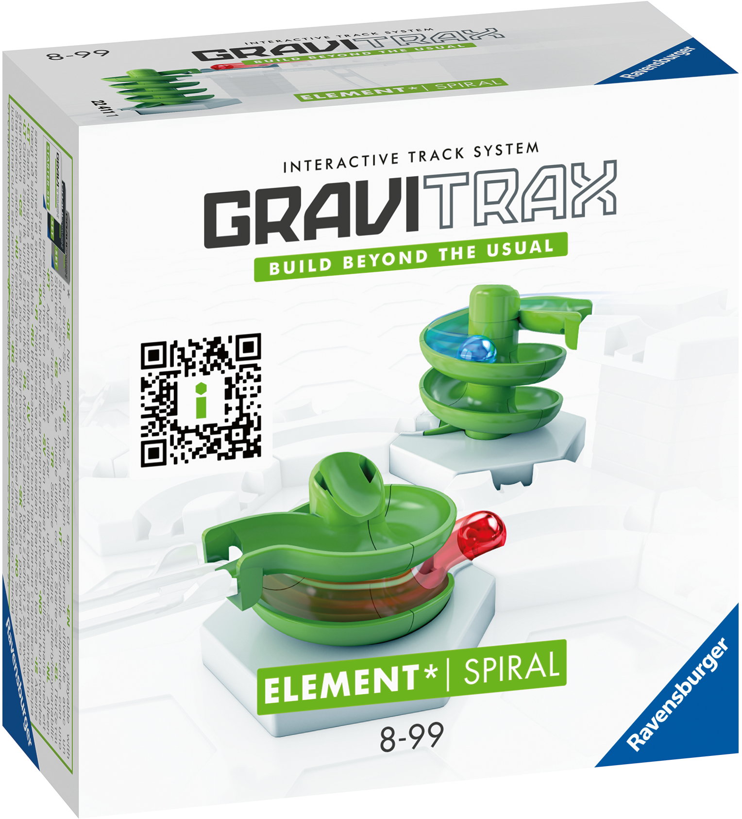 Ravensburger Kugelbahn GraviTrax CORE Element Spiral 22424