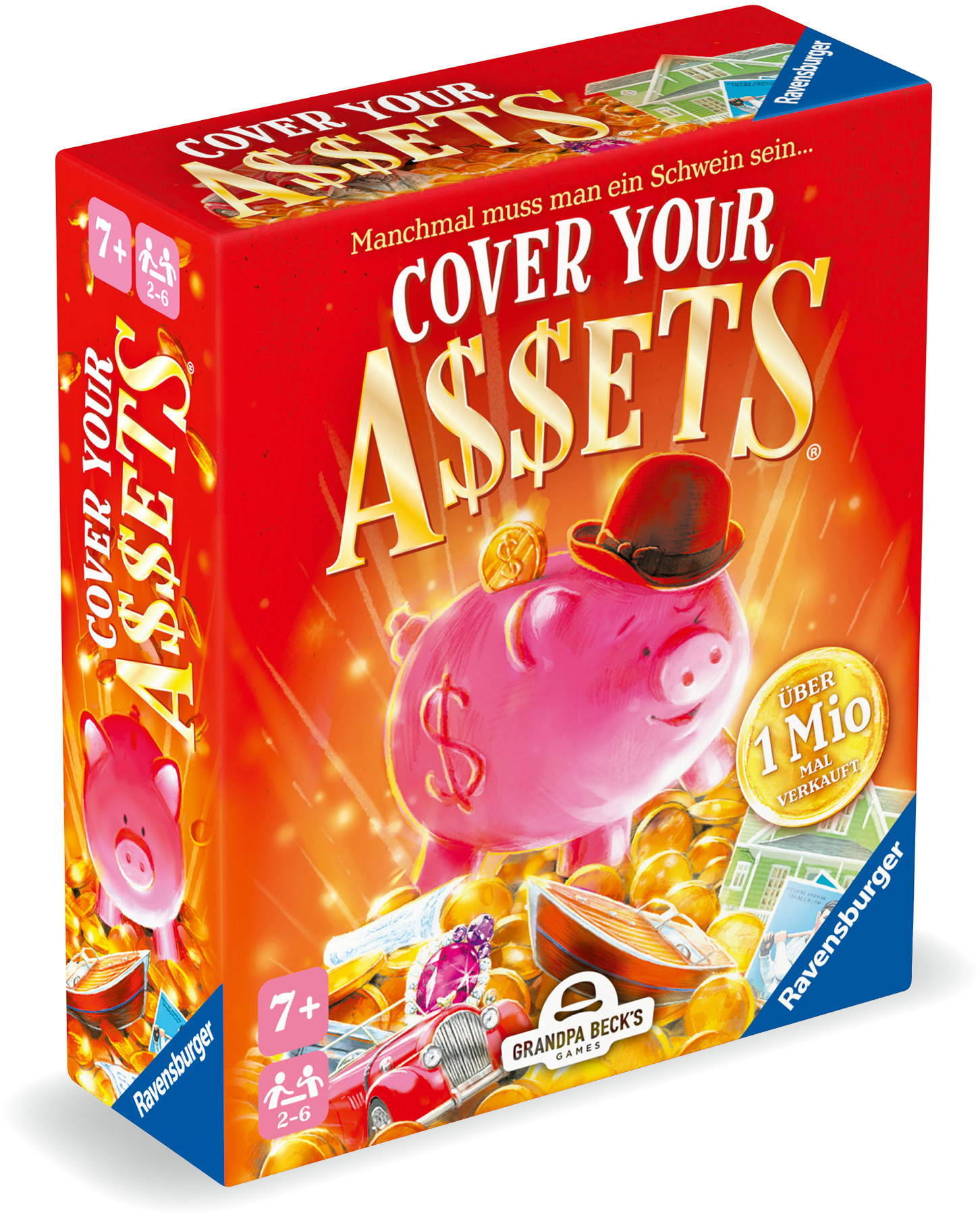 Ravensburger Die flotten Kleinen Kartenspiel Cover your Assets 22577