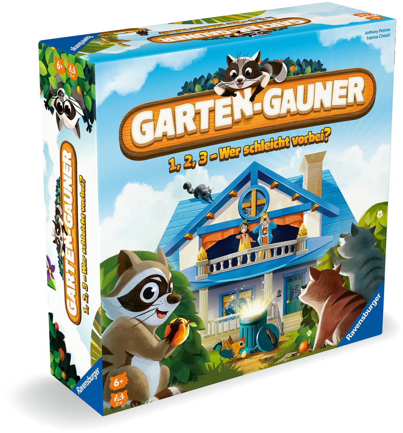 Ravensburger Kinderspiel Aktionsspiel Garten-Gauner 22698