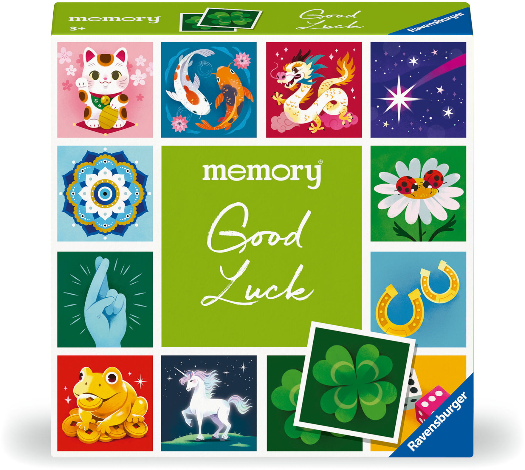 48 Karten Ravensburger Kinderspiel Kartenlegespiel memory moments Good Luck 23488