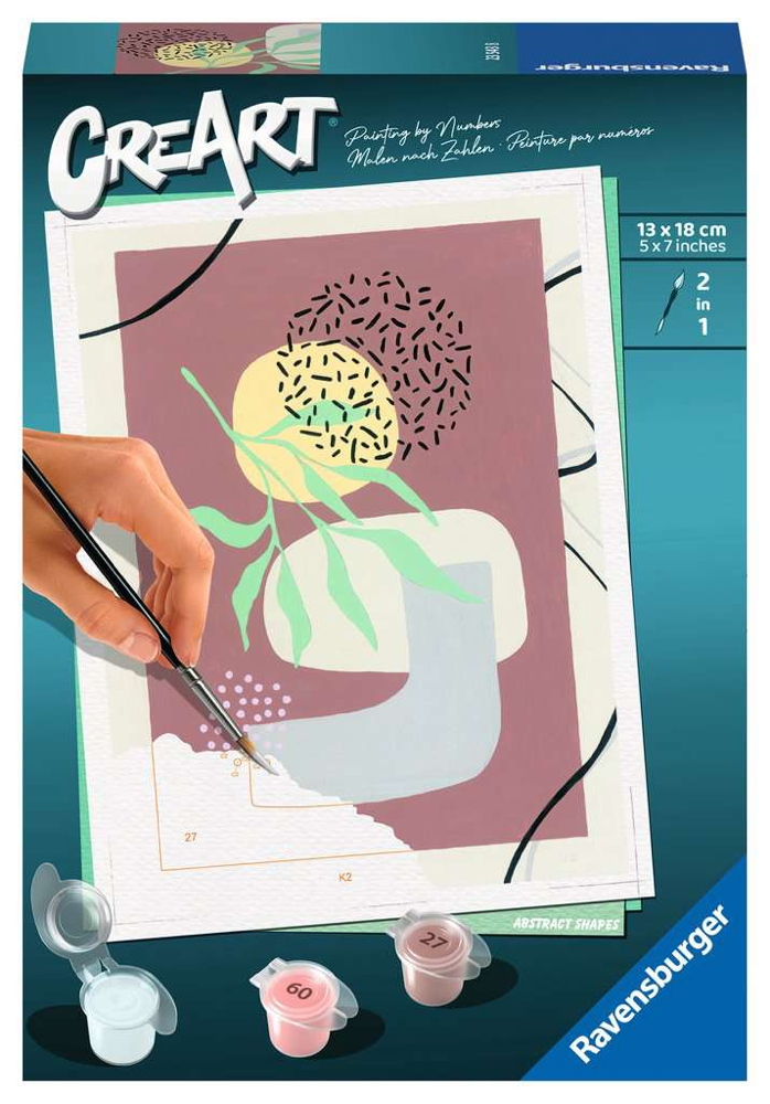 Ravensburger Malen nach Zahlen CREART Serie E Abstract Shapes 23543