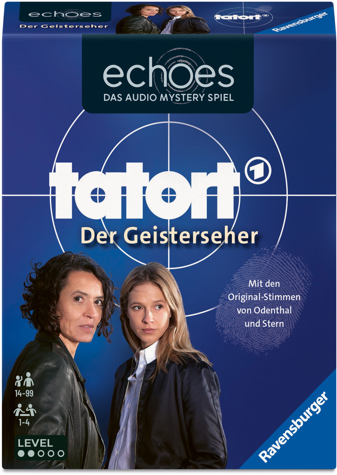Ravensburger Familienspiel Audiospiel echoes Tatort Der Geisterseher 24860