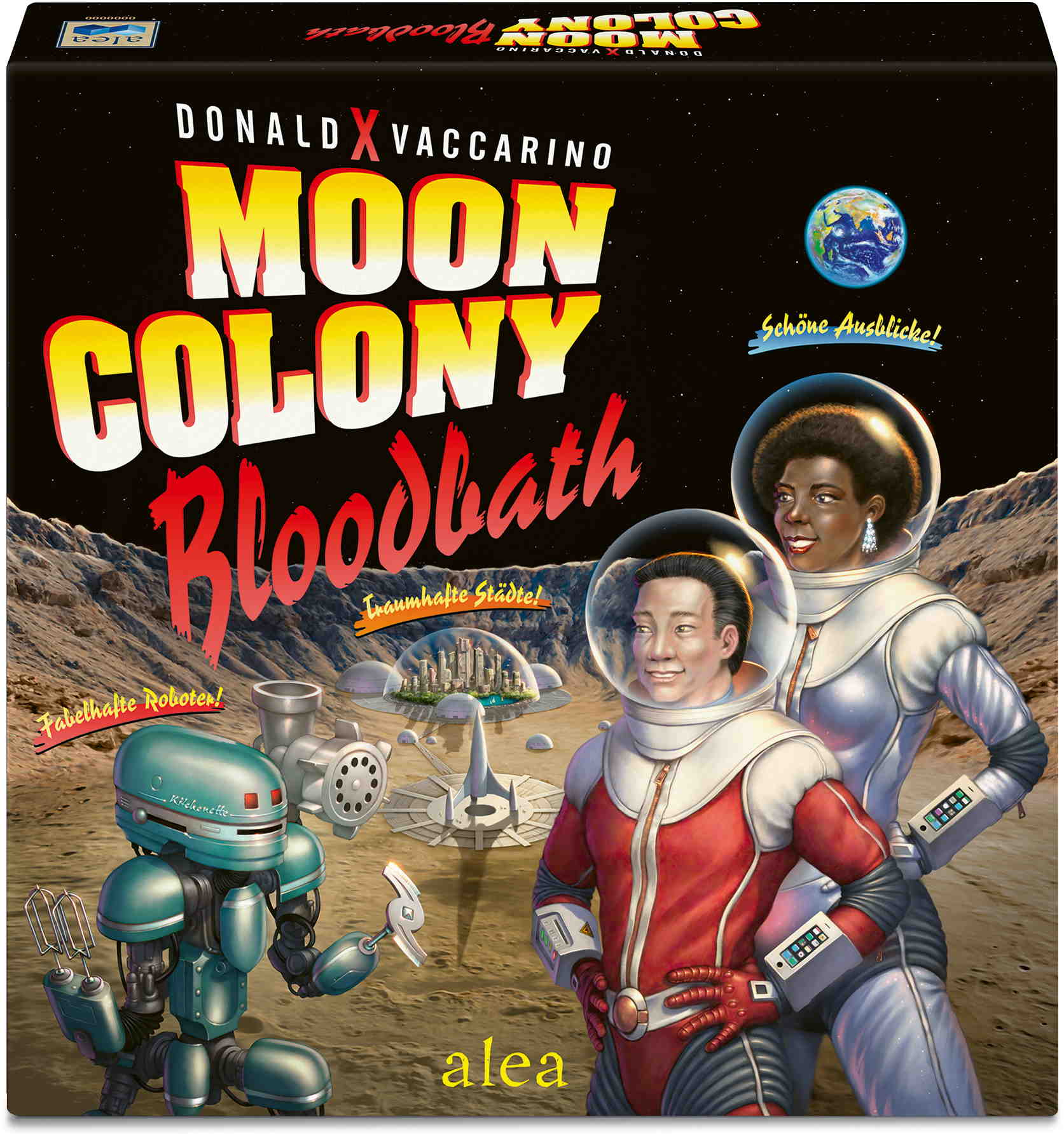 Ravensburger Familienspiel Alea Strategiespiel Moon Colony Bloodbath 25161