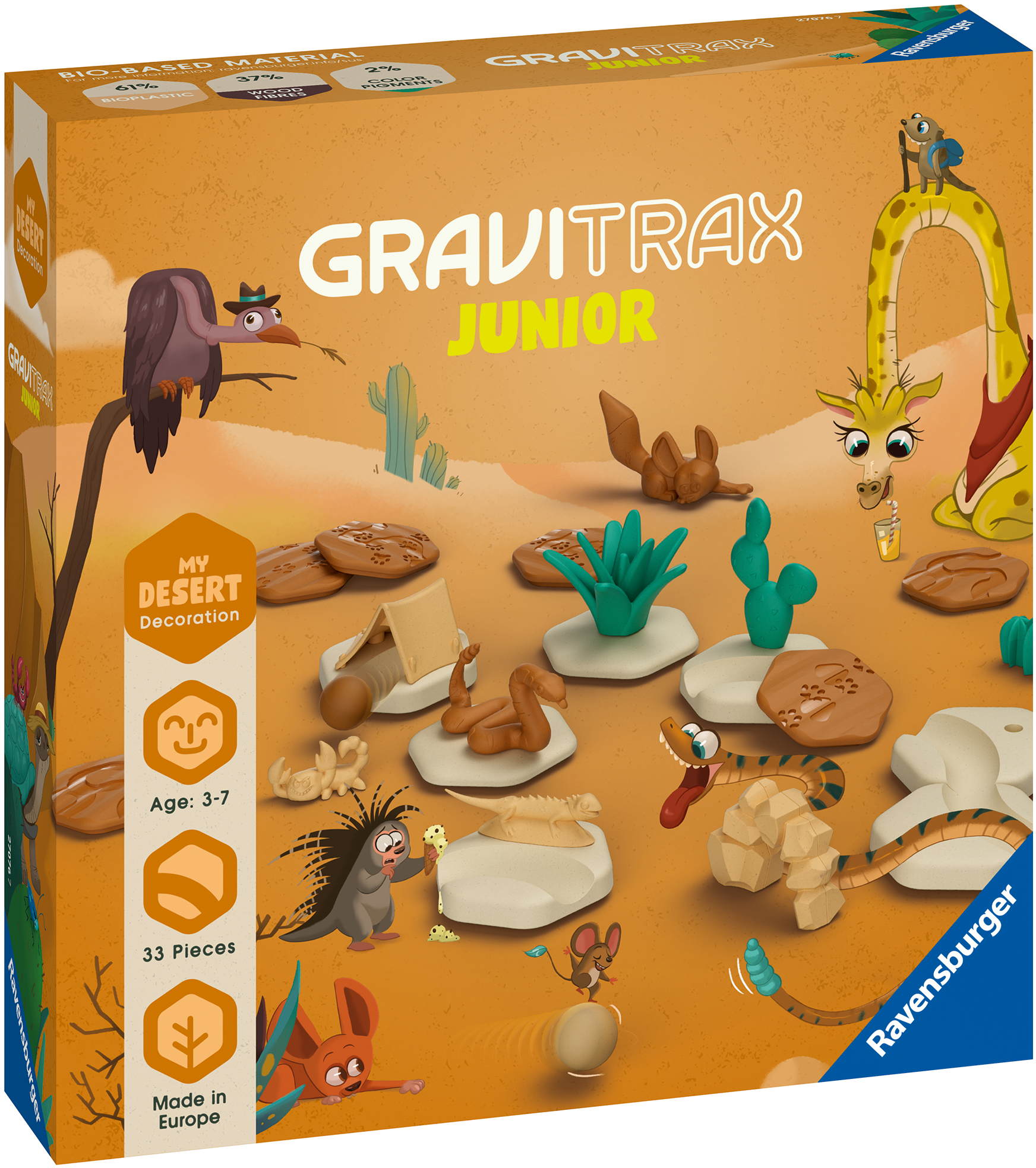 Ravensburger Kugelbahn GraviTrax JUNIOR Extension Desert 27076