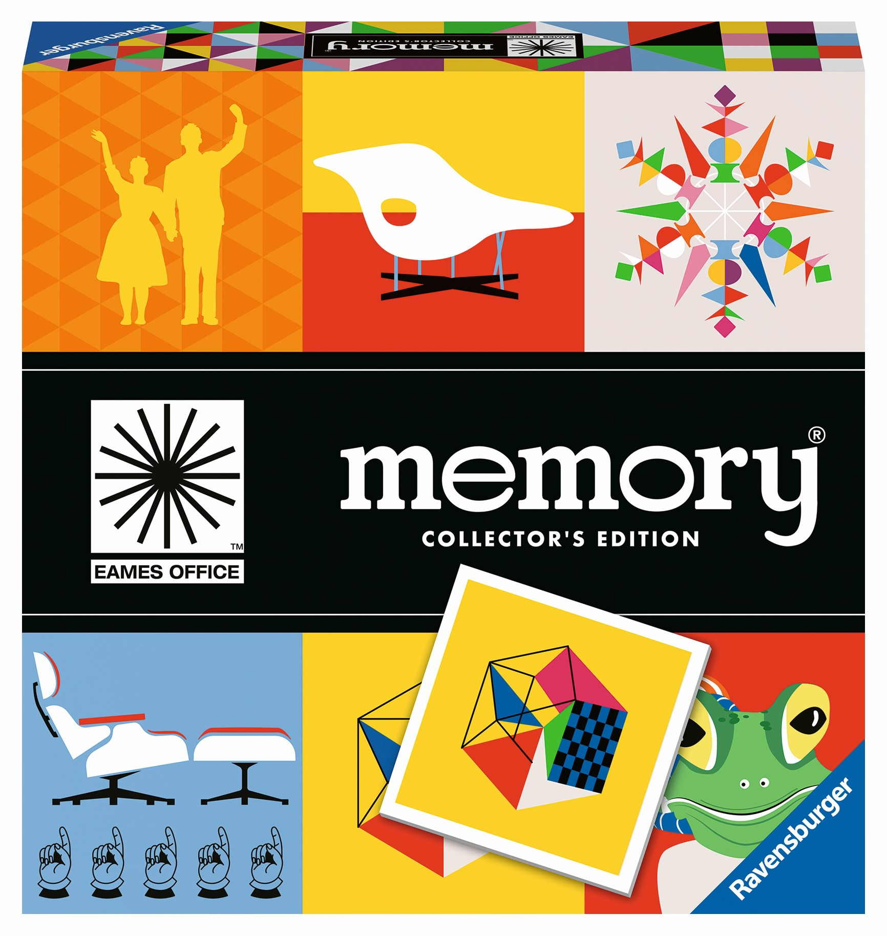 48 Karten Ravensburger Familienspiel Kartenlegespiel memory EAMES 27377