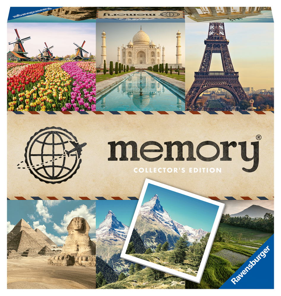 64 Karten Ravensburger Kinderspiel Kartenlegespiel memory Collectors Travel 27379