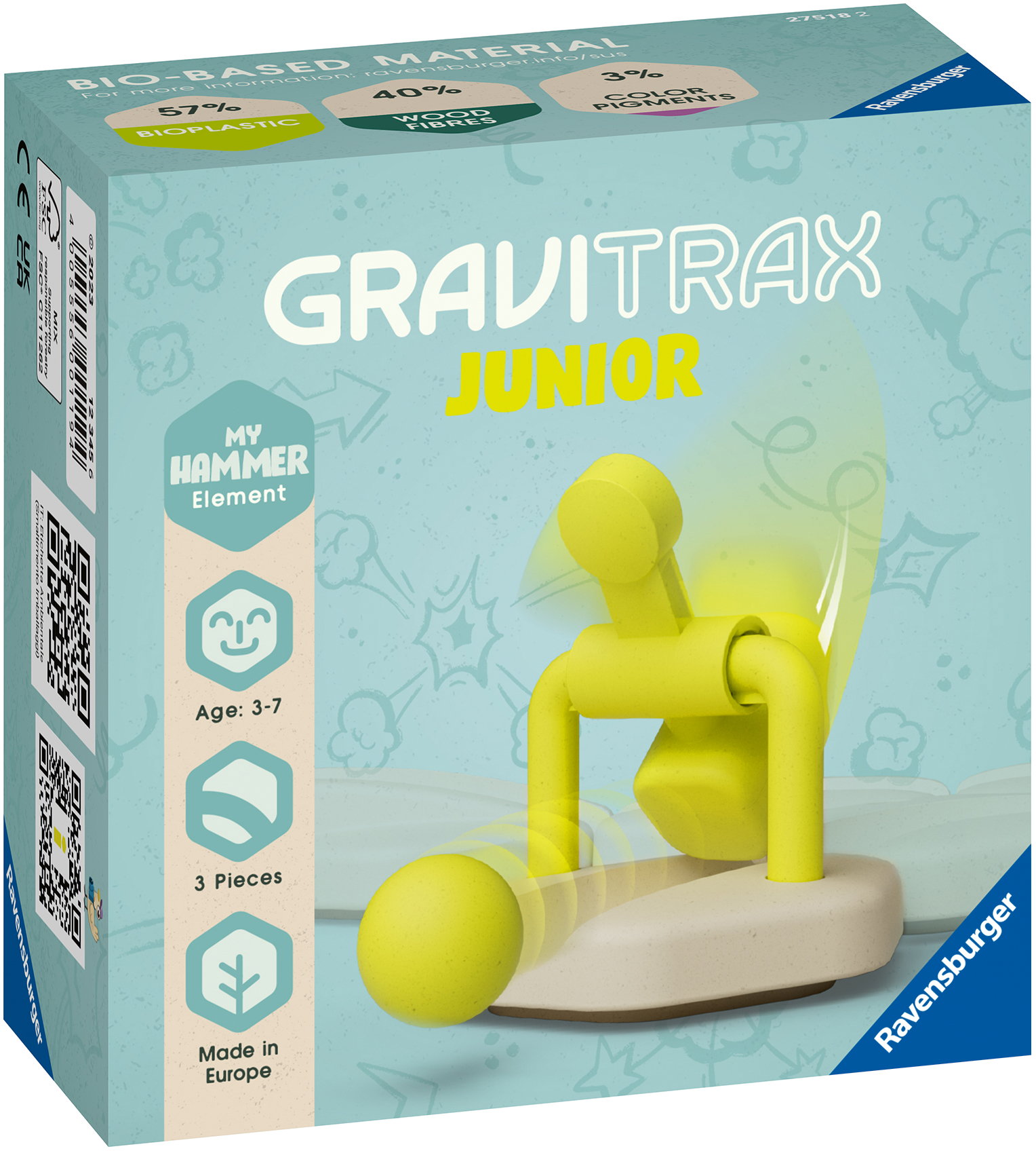 Ravensburger Kugelbahn GraviTrax JUNIOR Element Hammer 27518