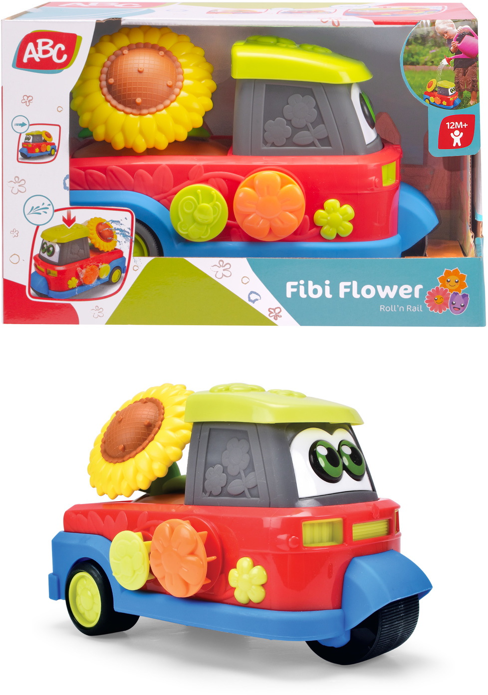 ABC Baby- & Kleinkindspielzeug Auto ABC Fibi Flower Wasserspritzfunktion 204114014