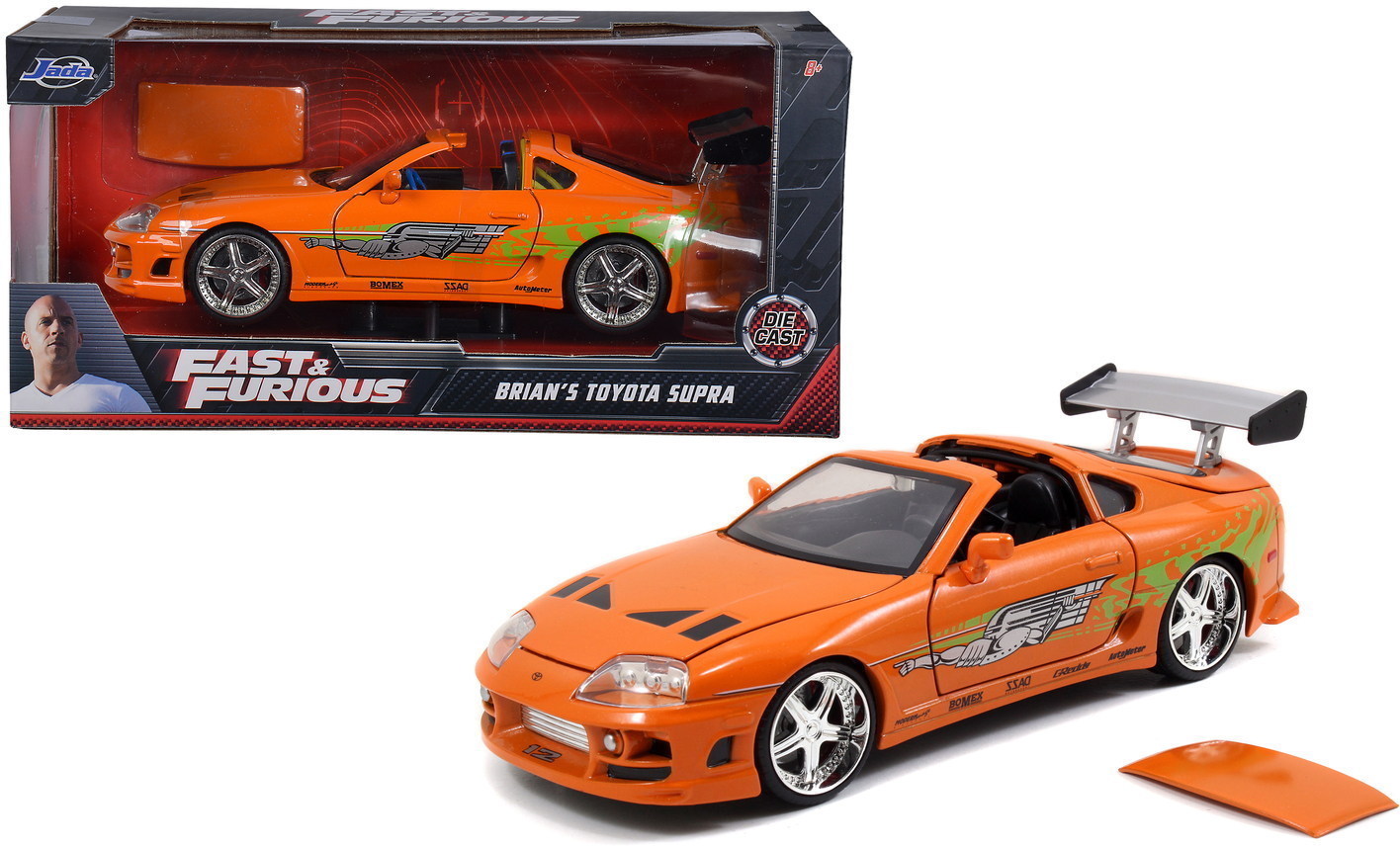 Jada Modellauto Hollywood Rides Fast & Furious 1995 Toyota Supra 1:24 9397168314R00