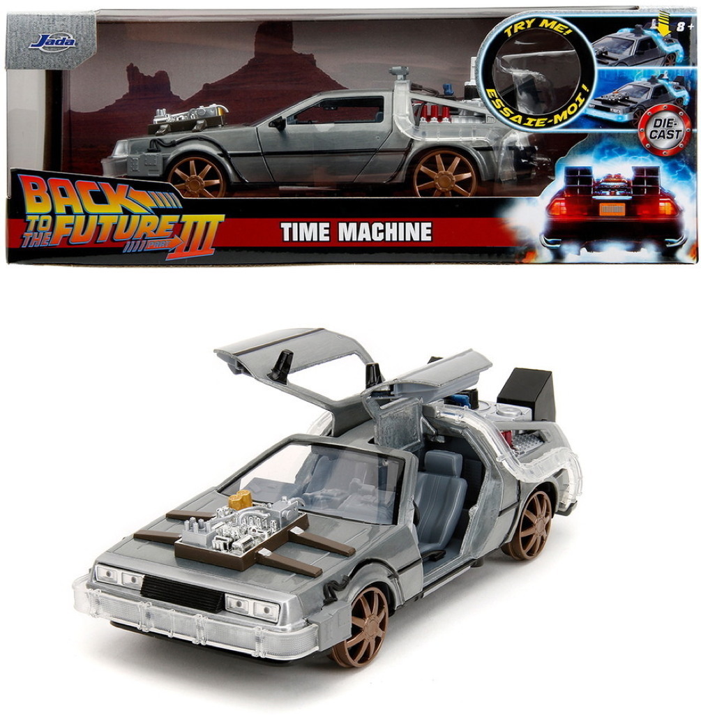 Jada Modellauto Hollywood Rides Zurück in die Zukunft 3 Time Machine 1:24 9334996314R00