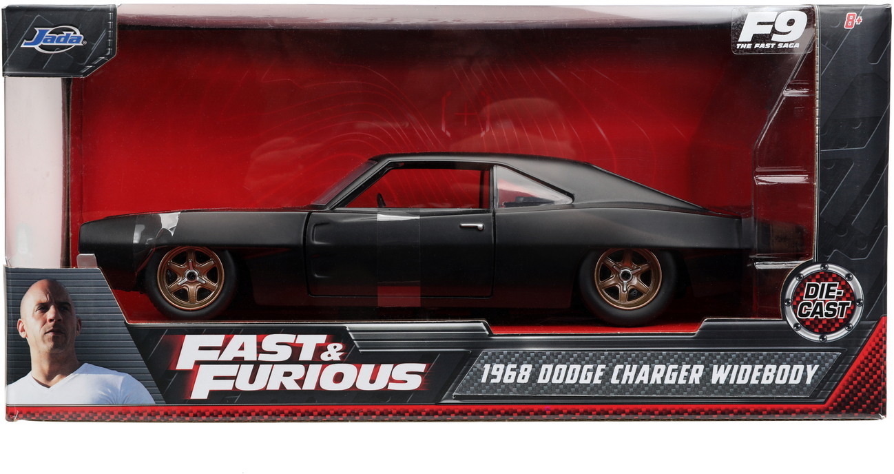 Jada Modellauto Hollywood Rides Fast & Furious 1968 Dodge Charger 1:24 9332614314R00