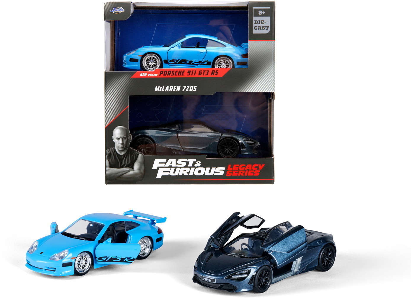 Jada Modellauto Hollywood Rides Fast & Furious Twin Pack Wave 1/2 1:32 9334250314R00
