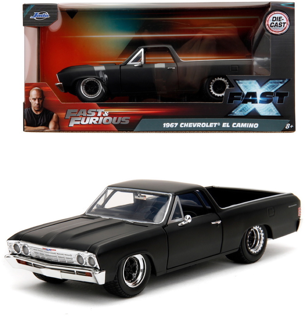 Jada Modellauto Hollywood Rides Fast & Furious 1967 El Camino (F10) 1:24 9334413314R00