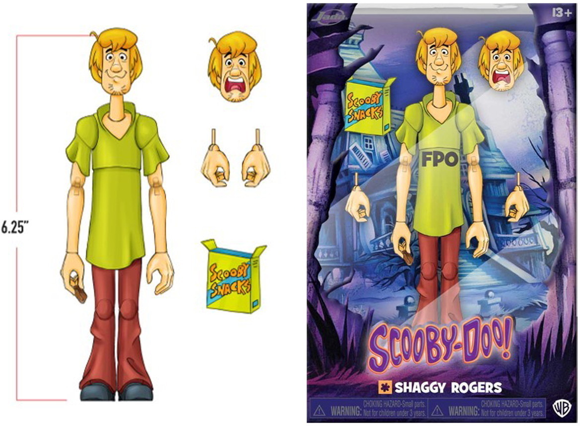 Jada Sammelfigur Scooby-Doo Shaggy Figur 9335625314R00