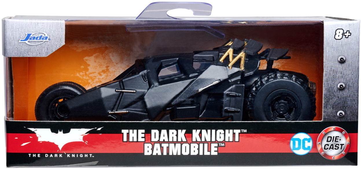 Jada Modellauto Hollywood Rides Batman 2008 Batmobile 1:32 9398232314R00