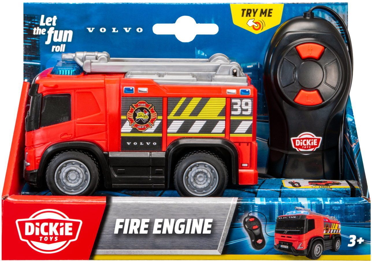 Dickie ferngesteuertes Fahrzeug Feuerwehr Auto Go Real / SOS Volvo FMX Fire Engine 203712039
