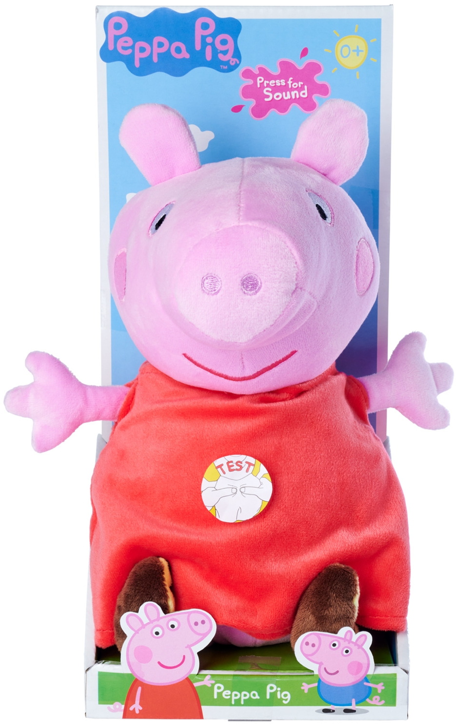 Simba Plüsch Stofftier Peppa Pig Peppa mit Sound 22cm 109261009