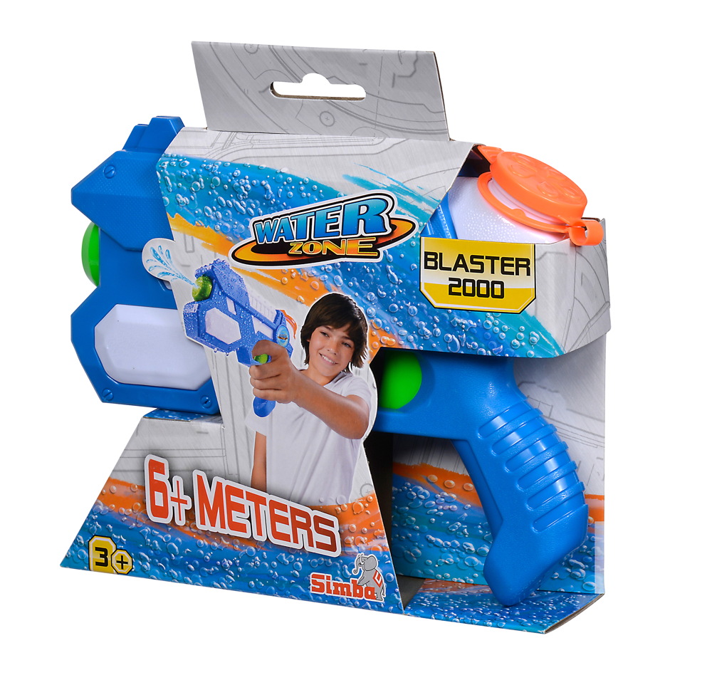 Simba Outdoor Wasserspielzeug Wasserpistole Wasserpistole 2000 Waterzone 107276045