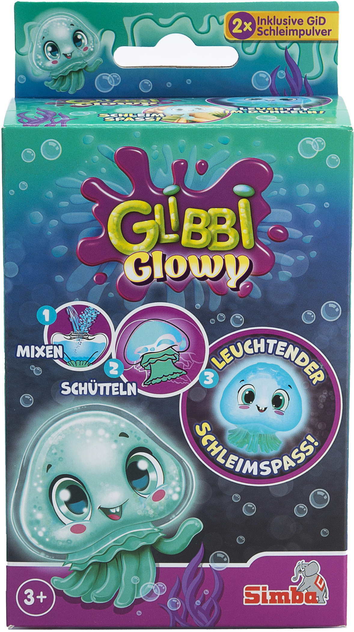 Simba Spielzeug Spielwelt Schleim Glibbi Glowy 105953080
