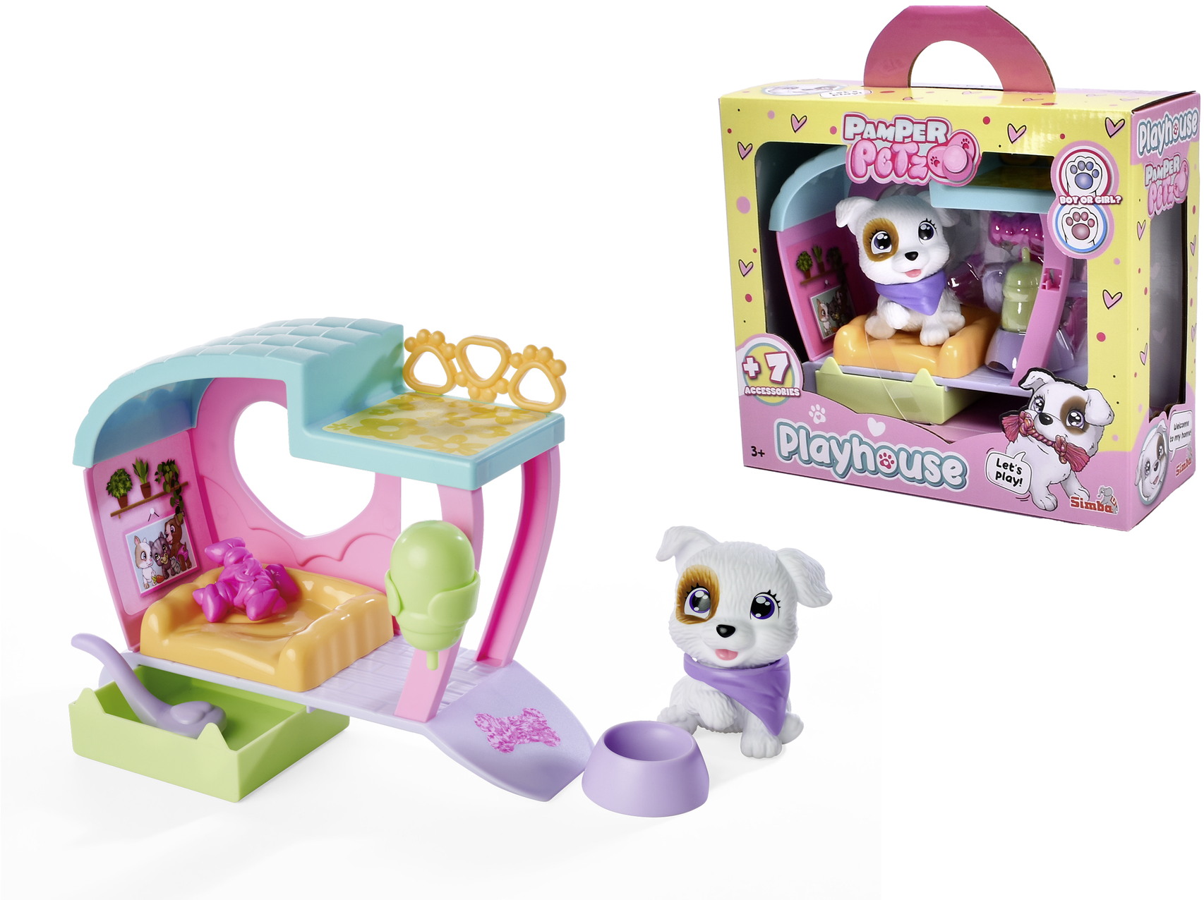 Simba Spielzeug Spielwelt Tierwelt Pamper Petz Mini Playhouse 105950136