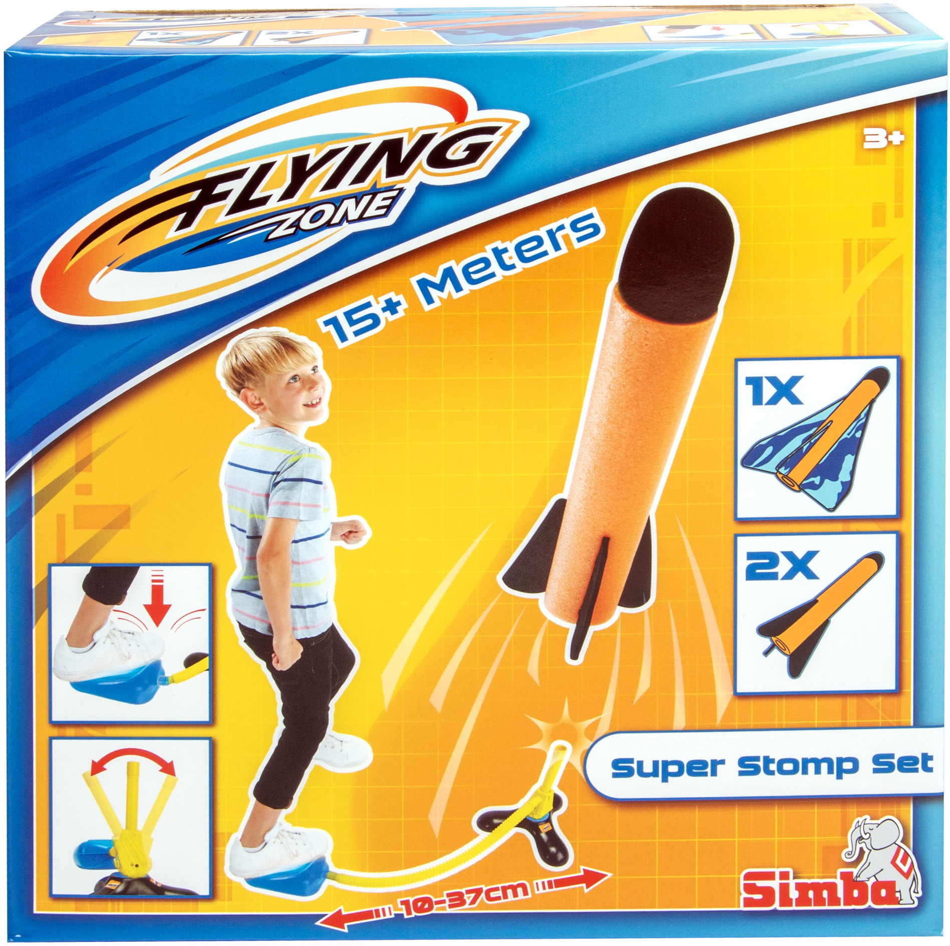 Simba Outdoor Spielzeug Wurfspiel Flying Zone Super Stomp Set 107206198