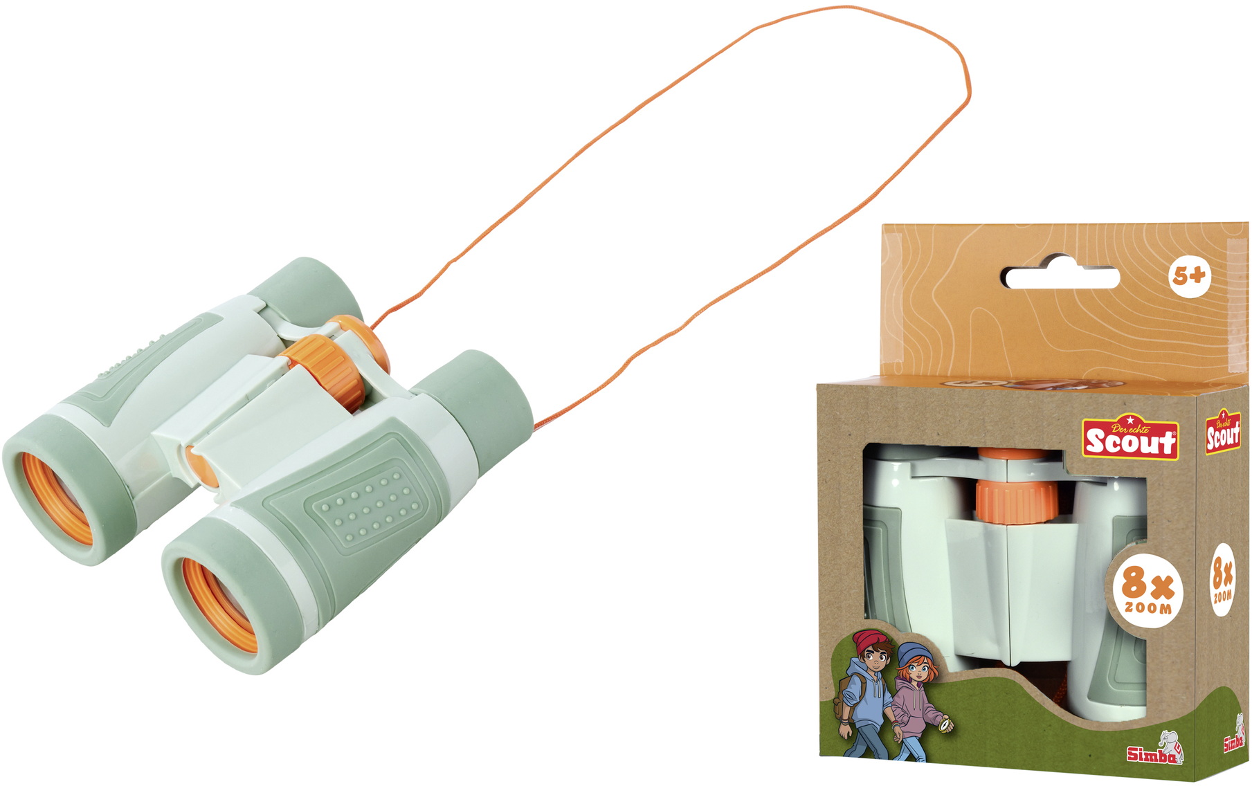 Simba Outdoor Forschen und Entdecken Scout Scout Einsteiger Fernglas 109452671