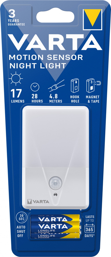 Varta Nachtlicht LED Motion Sensor Night Light 16624