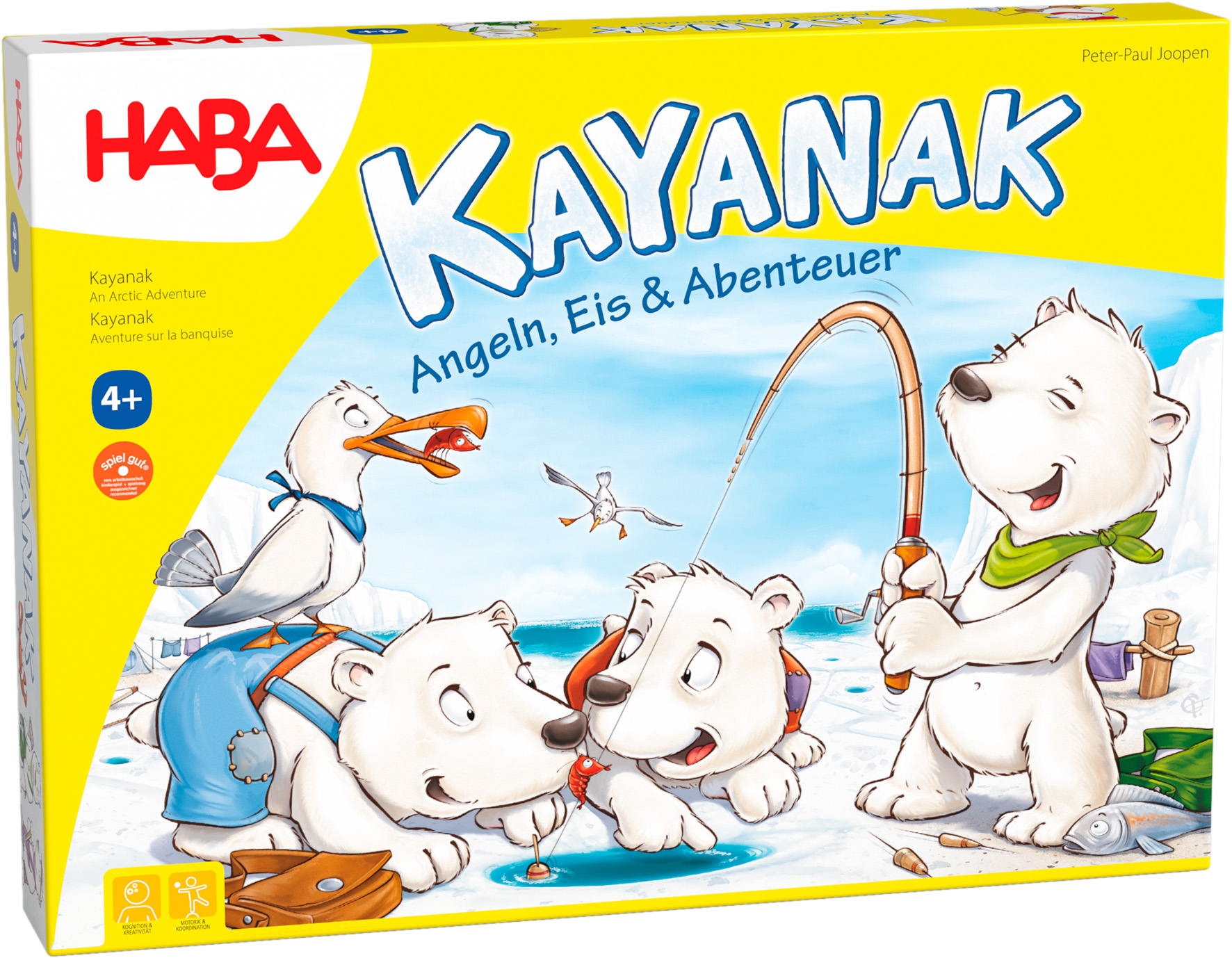 HABA Kinderspiel Geschicklichkeitsspiel Kayanak 1007146001