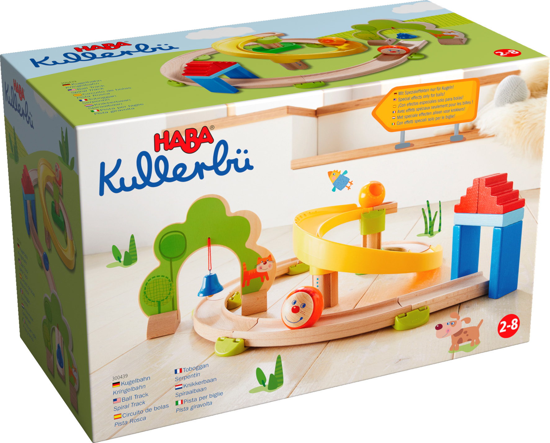 HABA Kugelbahn Grundpackung Kullerbü Kugelbahn Kringelbahn 1300439001