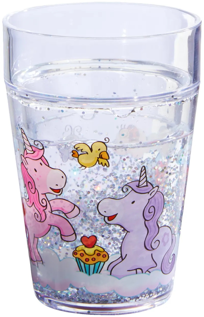 HABA Essen & Trinken Becher Glitzerbecher Einhornglitzerglück 2011682001