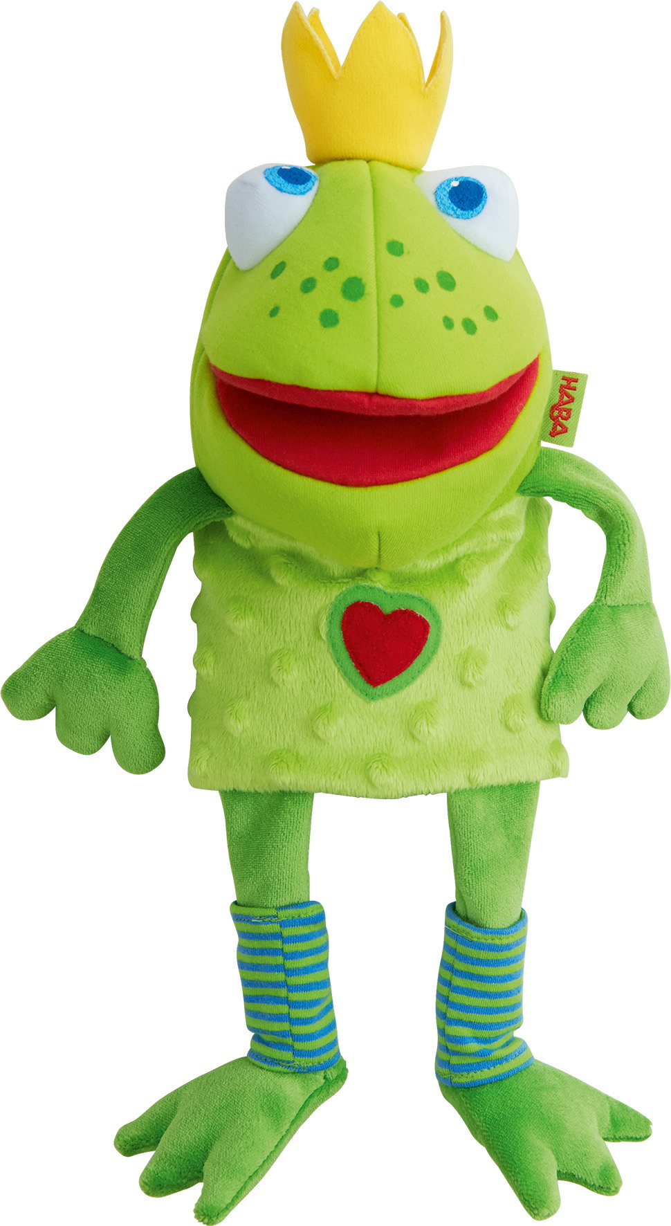 HABA Handpuppe Froschk�nig 1300490001