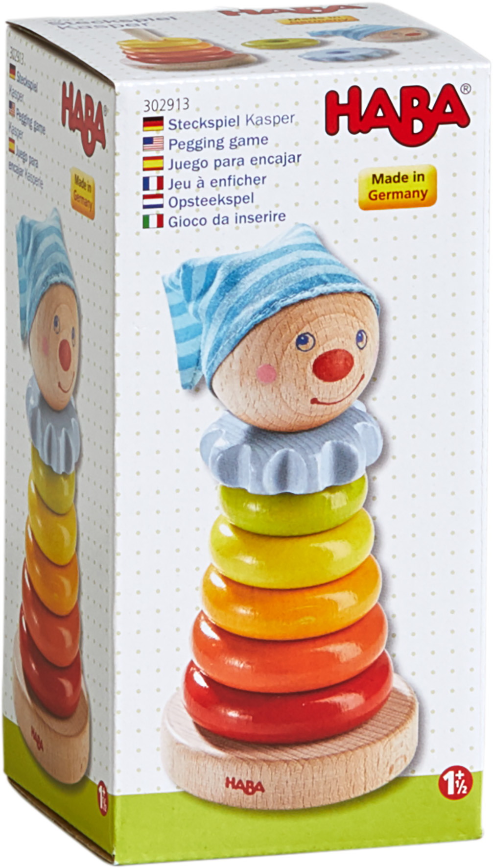 HABA Kleinkindwelt Steckspiel Kasper 1302913001