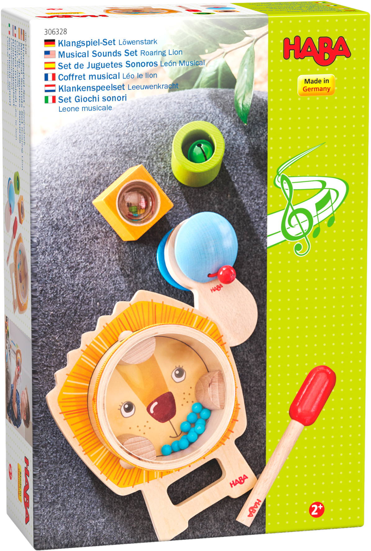 HABA Babywelt Klangspielzeug Klangspiel Set Löwenstark 1306328001