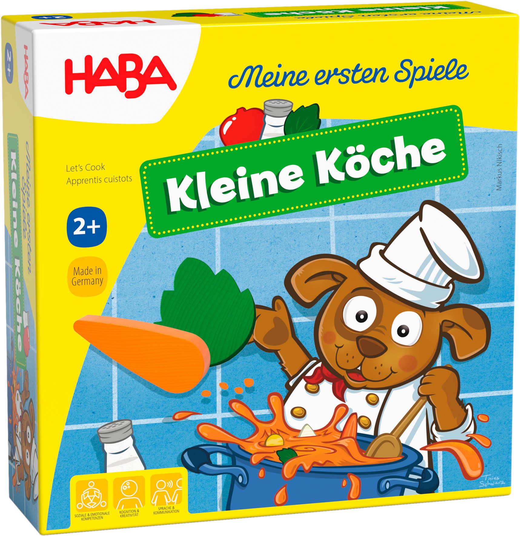HABA Kinderspiel Zuordnungsspiel Meine ersten Spiele Kleine Köche 1306348001
