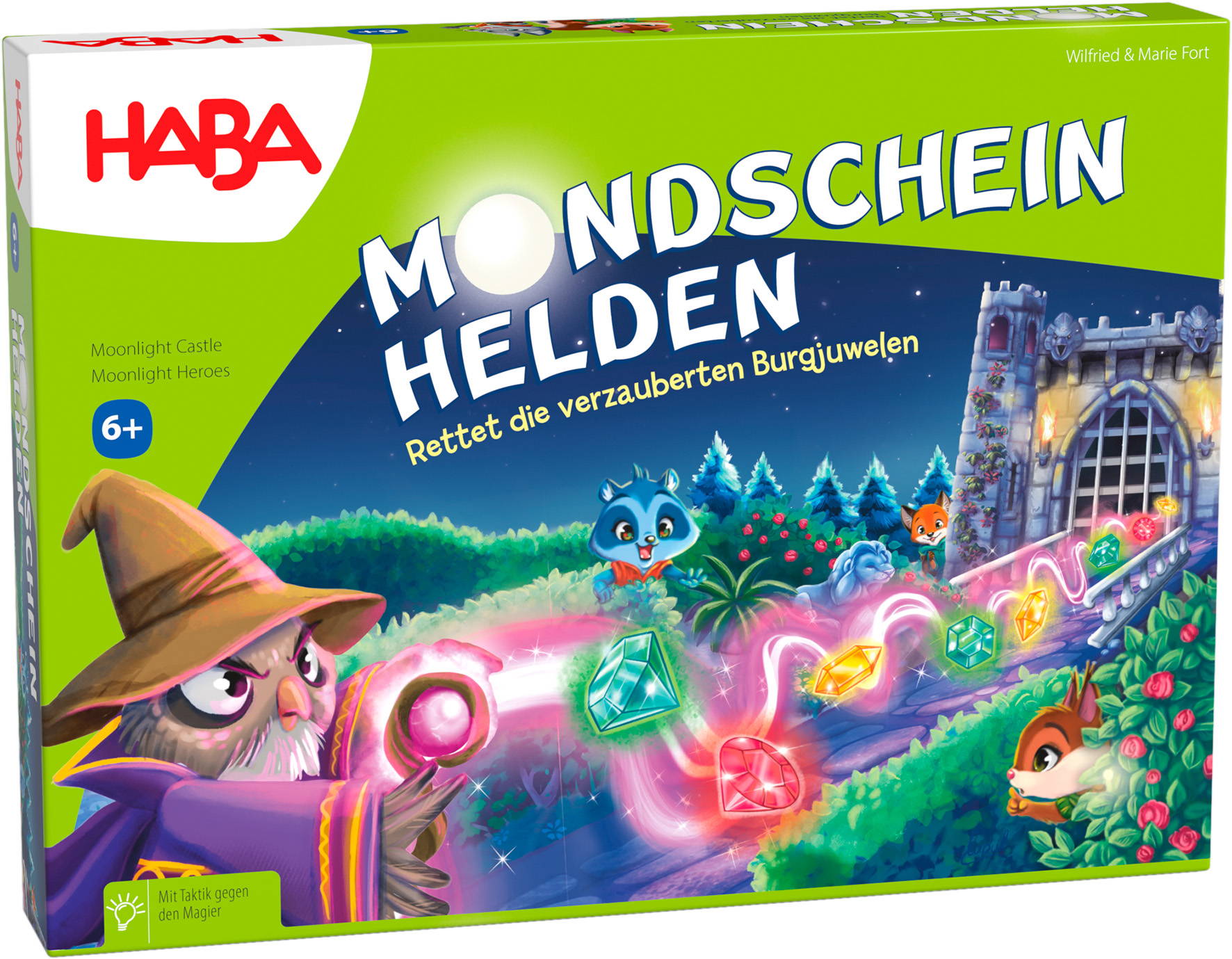 HABA Kinderspiel Schiebespiel Mondscheinhelden 1306482001