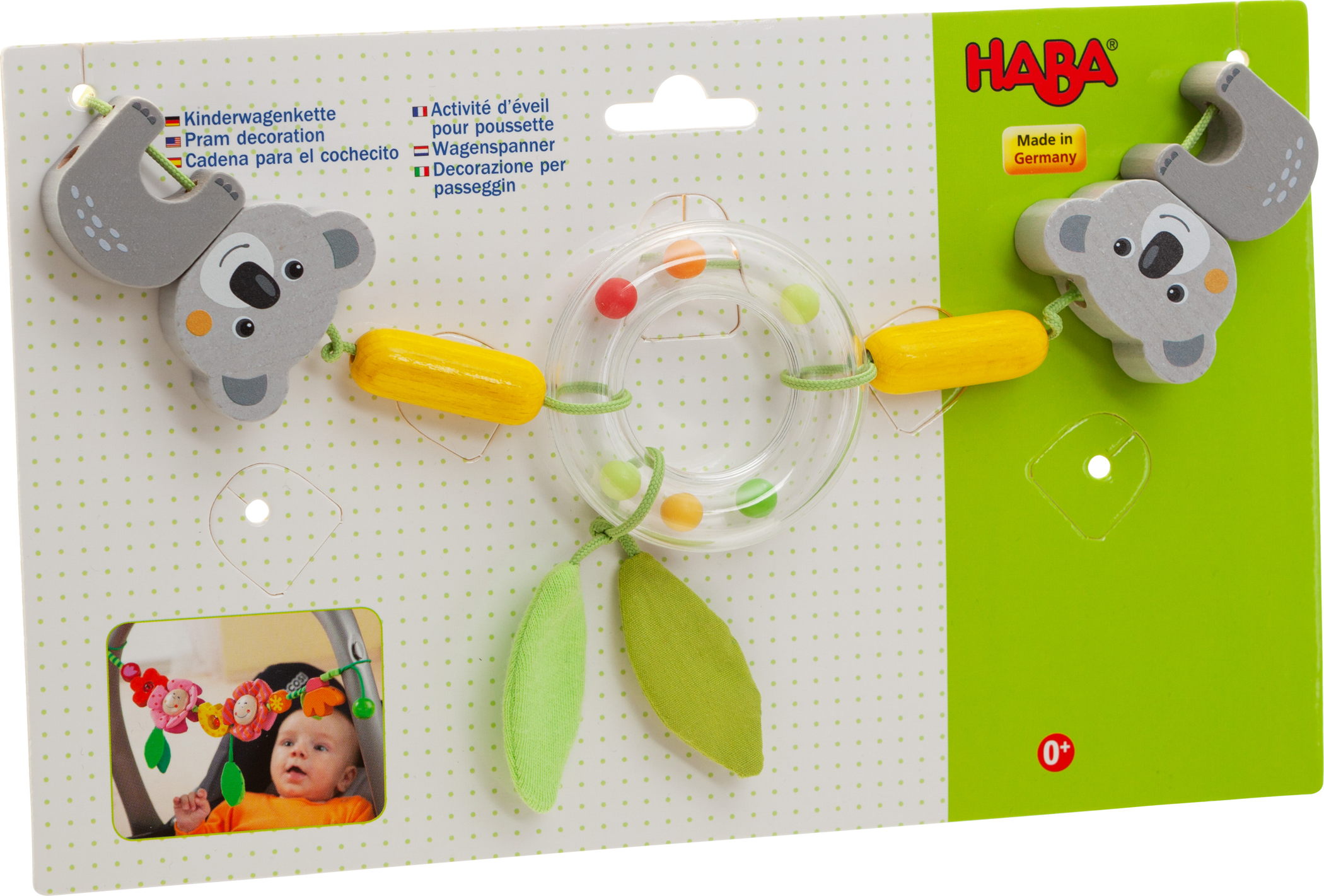 HABA Babywelt Kinderwagenkette Koala 1306661001
