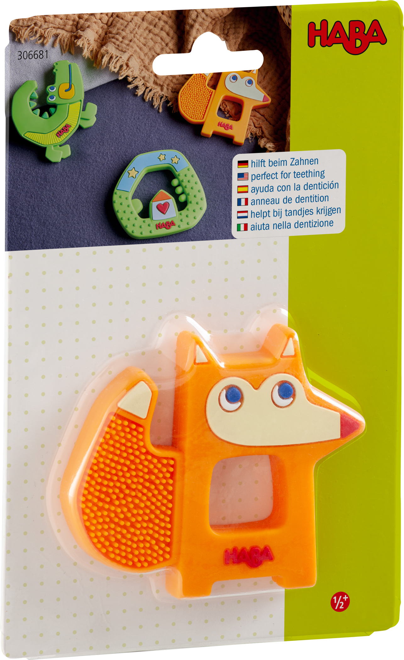 HABA Babywelt Greifling Fuchs 1306681001