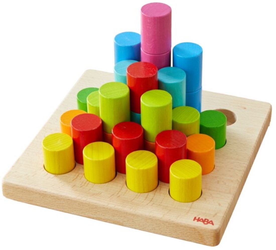 HABA Motorikspielzeug Steckspiel Zylinder 2012246001