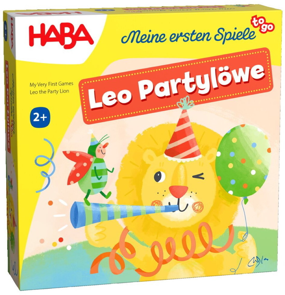 HABA Kinderspiel Wettlaufspiel Meine ersten Spiele To Go Leo Partyl�we 2012213001